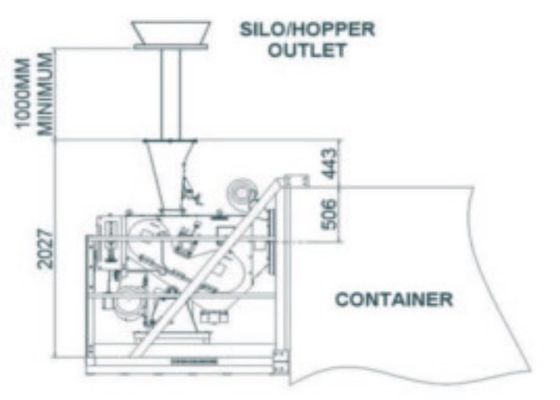 Q235 98% Filling Efficiency 20m Bulk Truck Loading System